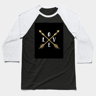 BOHO LOVE - Arrows and Adventure Baseball T-Shirt